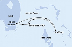 USA, Bahamy z Miami na lodi MSC Magnifica, plavba s bonusem